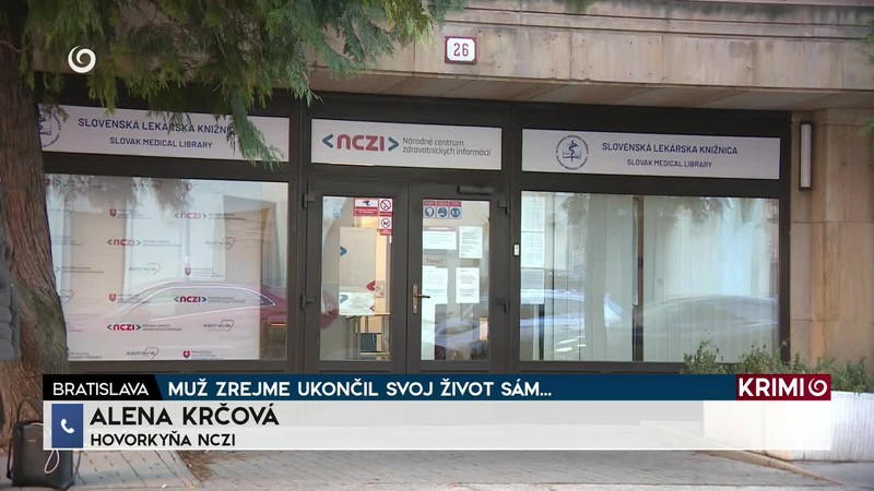 MUŽ ZREJME UKONČIL SVOJ ŽIVOT SÁM...