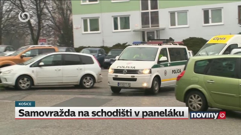 Samovražda na schodišti v paneláku