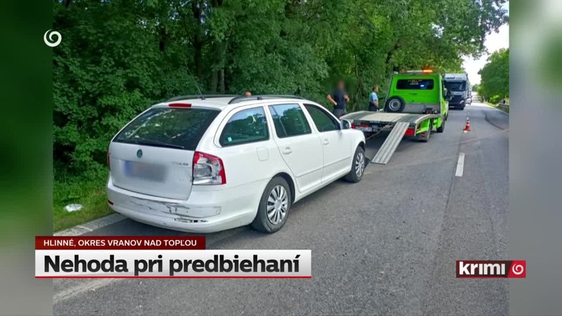 Nehoda pri predbiehaní