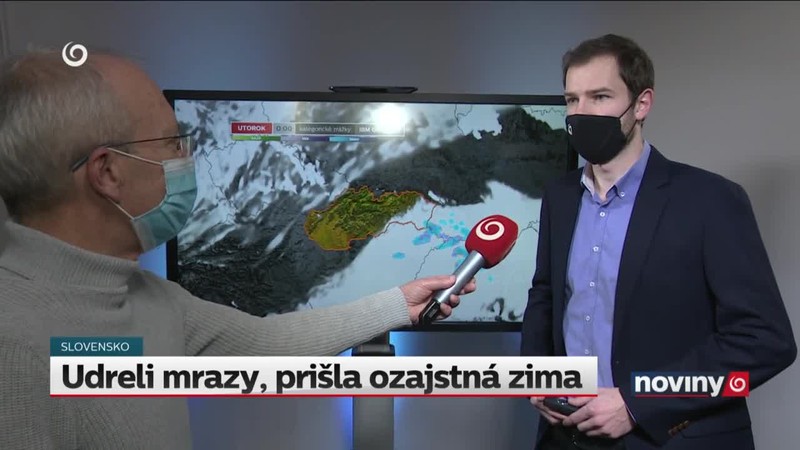 Udreli mrazy, prišla ozajstná zima