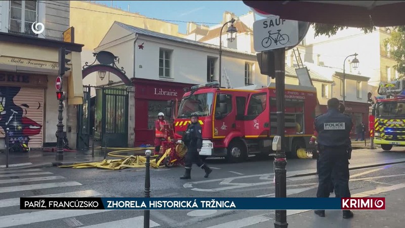ZHORELA HISTORICKÁ TRŽNICA