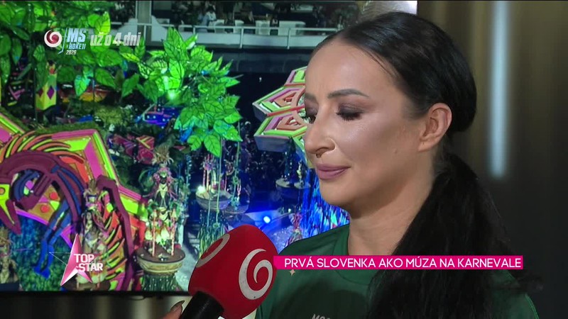 PRVÁ SLOVENKA AKO MÚZA NA KARNEVALE