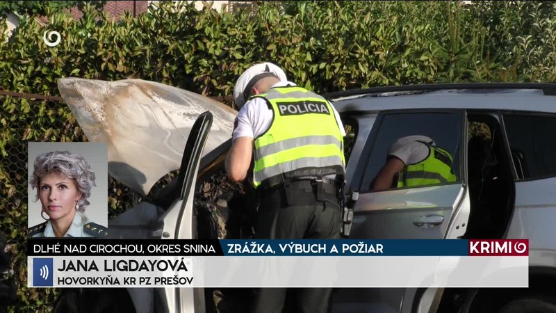 ZRÁŽKA, VÝBUCH A POŽIAR