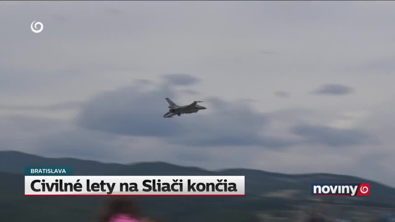 Civilné lety na Sliači končia