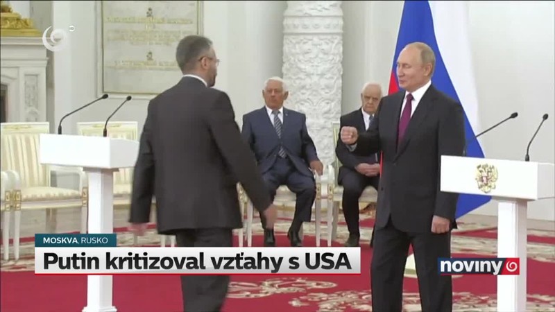 Putin kritizoval vzťahy s USA