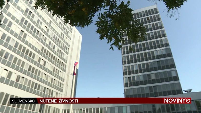 NÚTENÉ ŽIVNOSTI