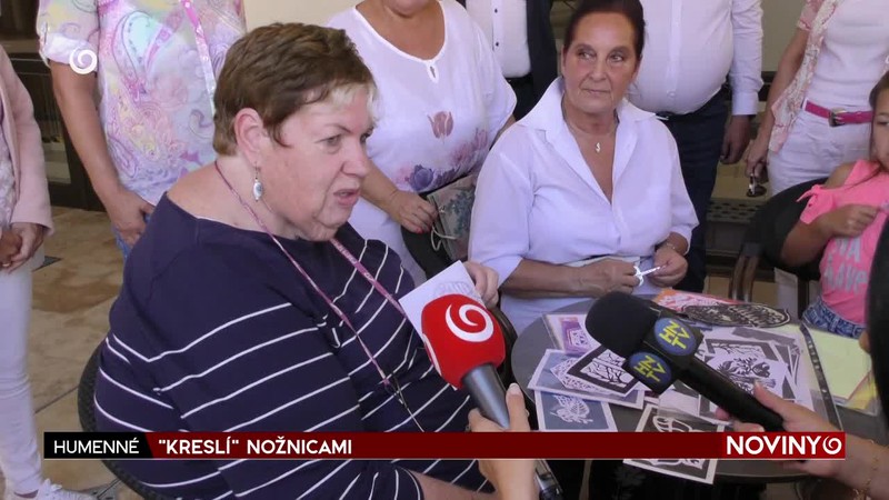 "KRESLÍ" NOŽNICAMI