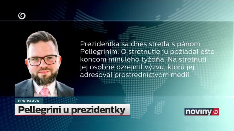 Pellegrini u prezidentky