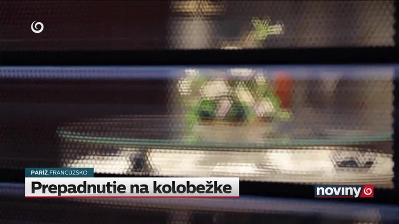 Prepadnutie na kolobežke
