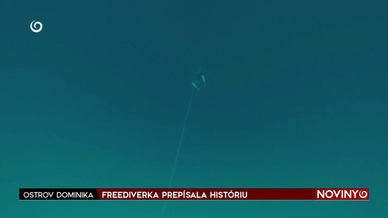 FREEDIVERKA PREPÍSALA HISTÓRIU