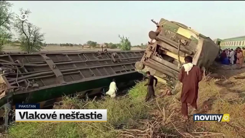 Vlakové nešťastie