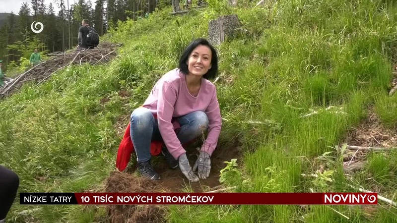 10 TISÍC NOVÝCH STROMČEKOV