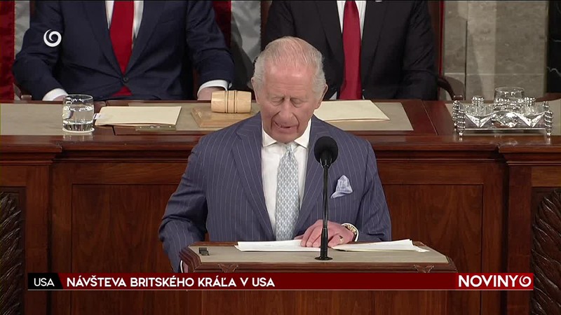 NÁVŠTEVA BRITSKÉHO KRÁĽA V USA