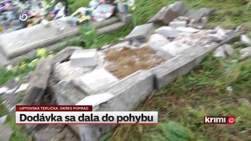 Dodávka sa dala do pohybu
