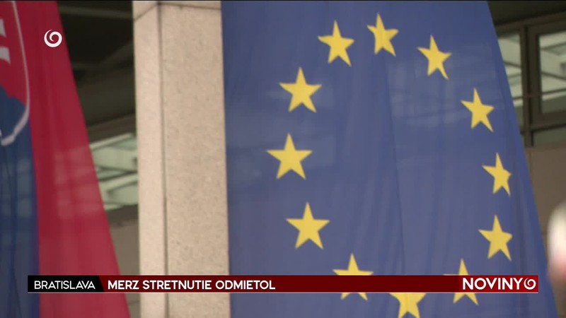 MERZ STRETNUTIE ODMIETOL