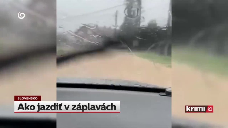 Ako jazdiť v záplavách