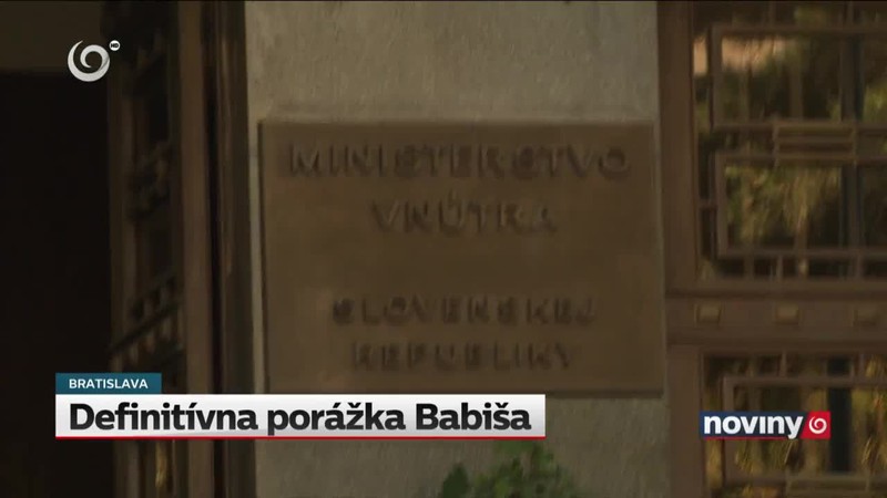 Definitívna porážka Babiša