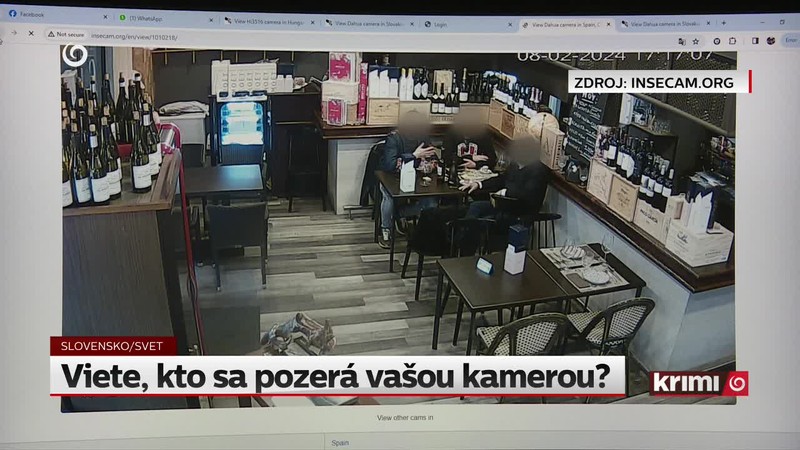 Viete, kto sa pozerá vašou kamerou?