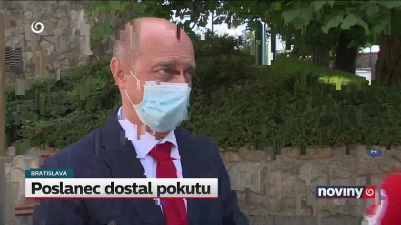 Poslanec dostal pokutu