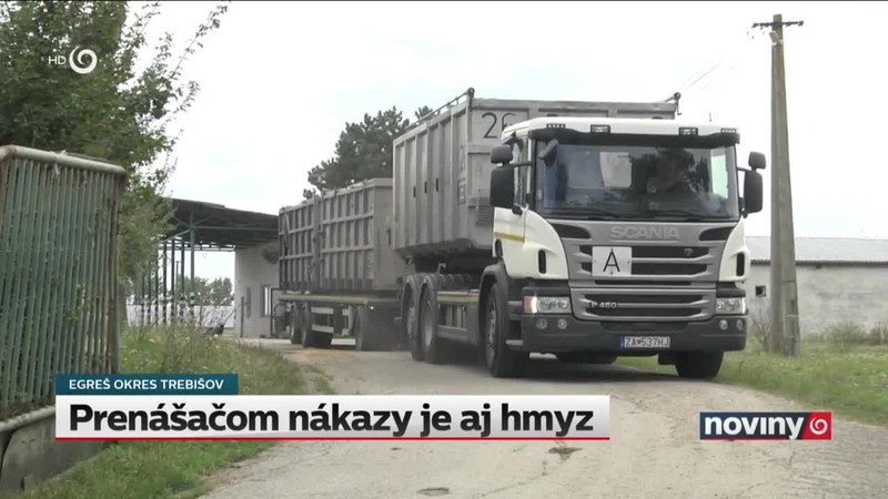 Prenášačom nákazy je aj hmyz