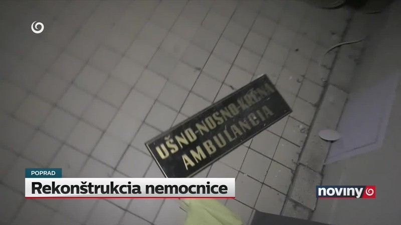 Rekonštrukcia nemocnice