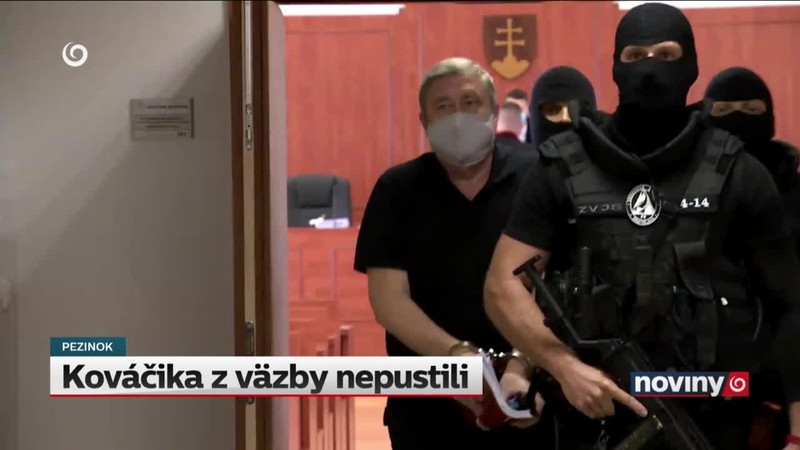 Kováčika z väzby nepustili