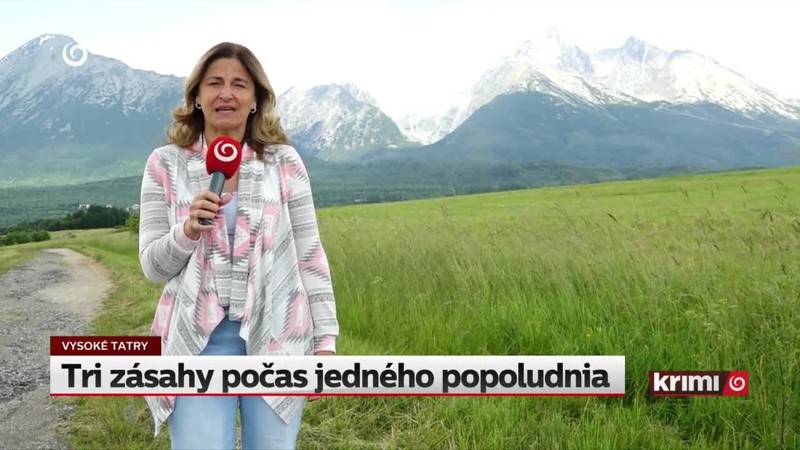 Tri zásahy počas jedného popoludnia