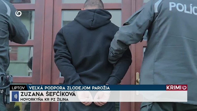 VEĽKÁ PODPORA ZLODEJOM PAROŽIA