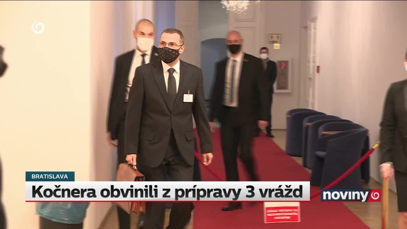 Kočnera obvinili z prípravy 3 vrážd