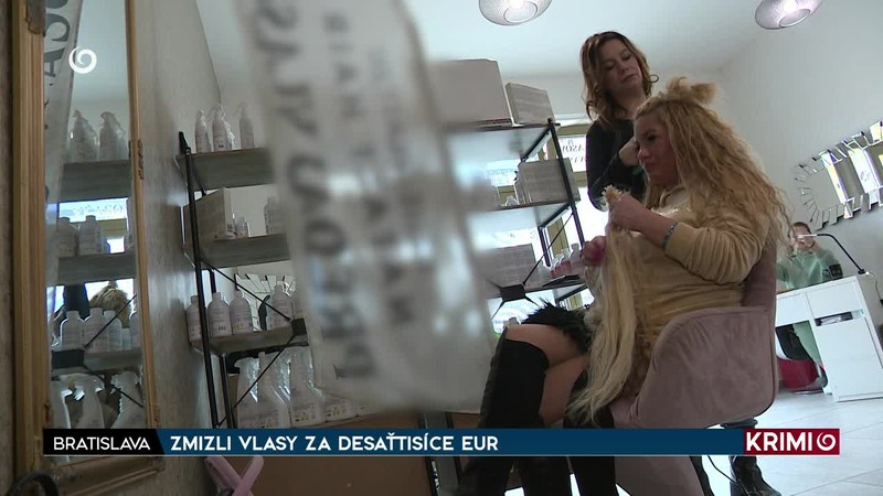 ZMIZLI VLASY ZA DESAŤTISÍCE EUR