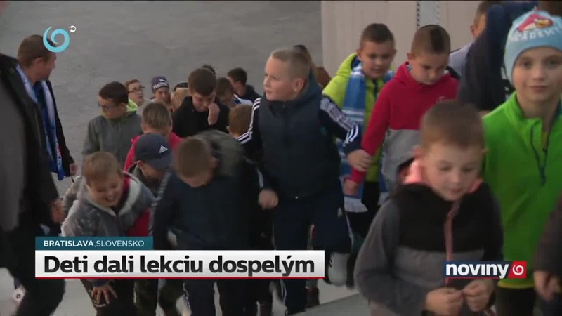 Deti dali lekciu dospelým