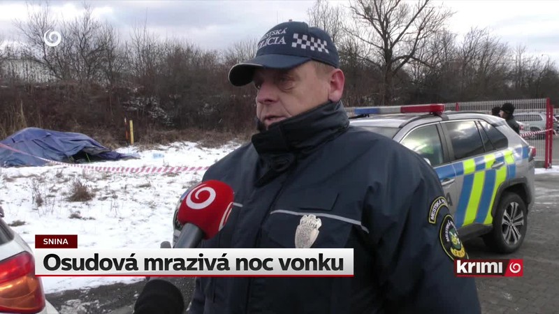 Osudová mrazivá noc vonku