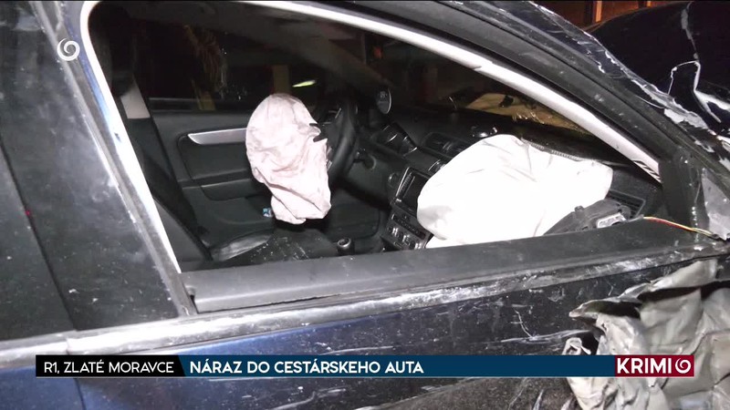 NÁRAZ DO CESTÁRSKEHO AUTA