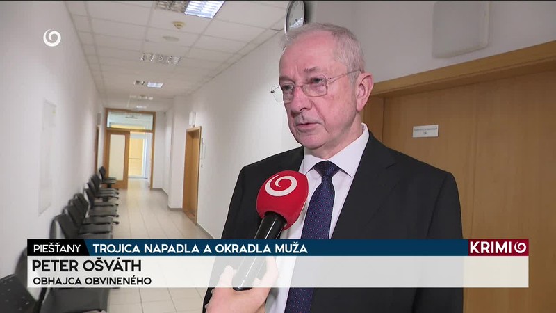 TROJICA NAPADLA A OKRADLA MUŽA