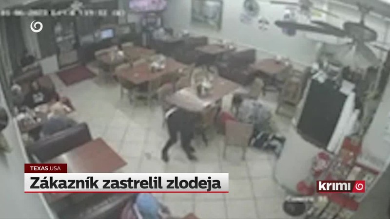 Zákazník zastrelil zlodeja