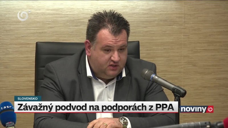 Závažný podvod na podporách z PPA