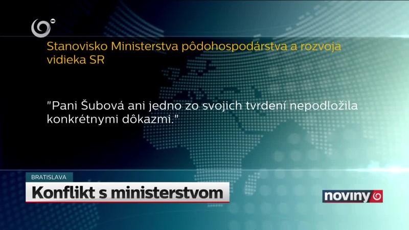 Konflikt s ministerstvom