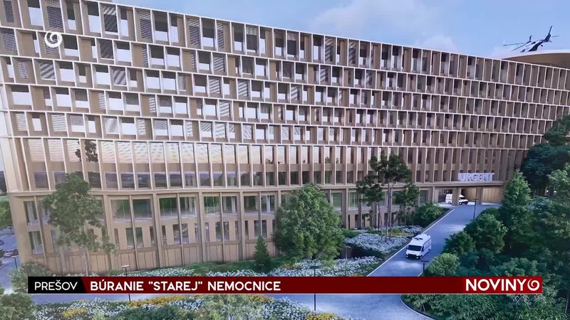 BÚRANIE "STAREJ" NEMOCNICE