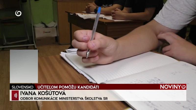 UČITEĽOM POMÔŽU KANDIDÁTI