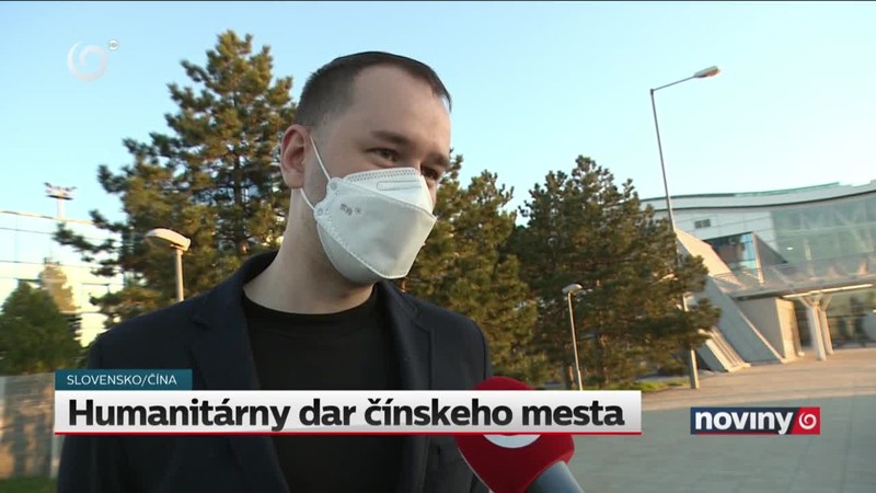 Humanitárny dar čínskeho mesta