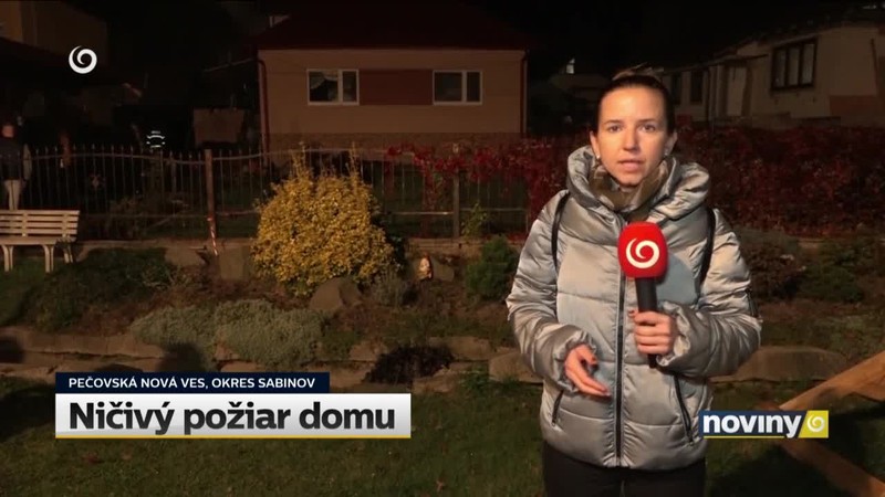 Ničivý požiar domu