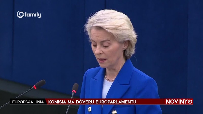KOMISIA MÁ DÔVERU EUROPARLAMENTU