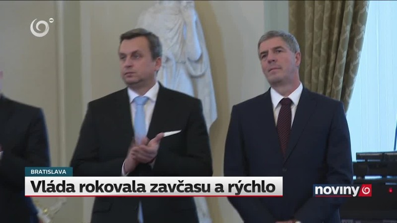 Vláda rokovala zavčasu a rýchlo