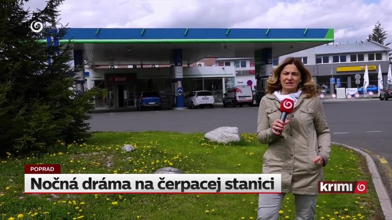 Nočná dráma na čerpacej stanici