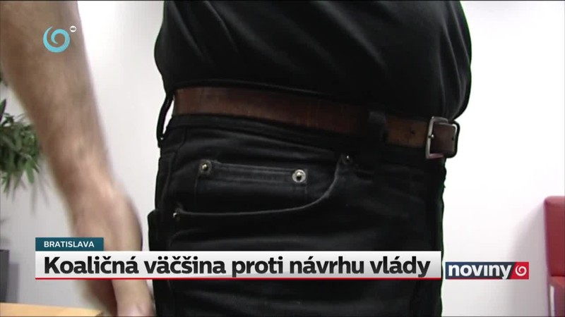 Koaličná väčšina proti návrhu vlády