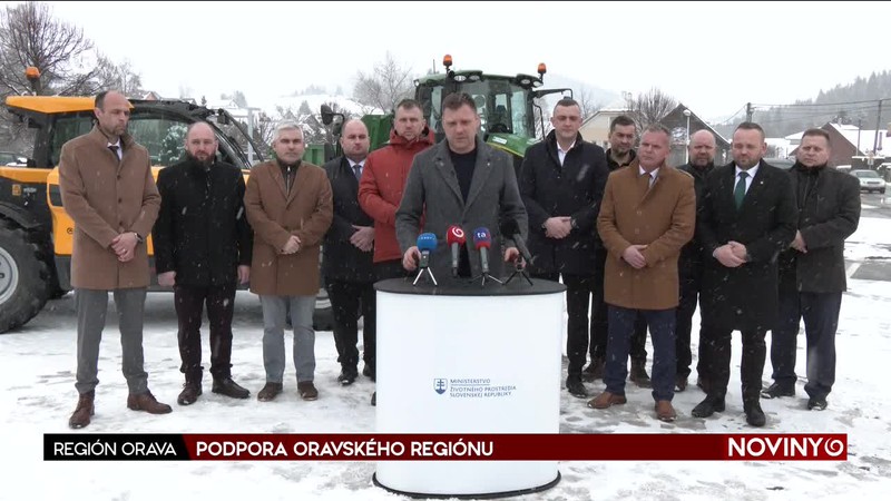 PODPORA ORAVSKÉHO REGIÓNU