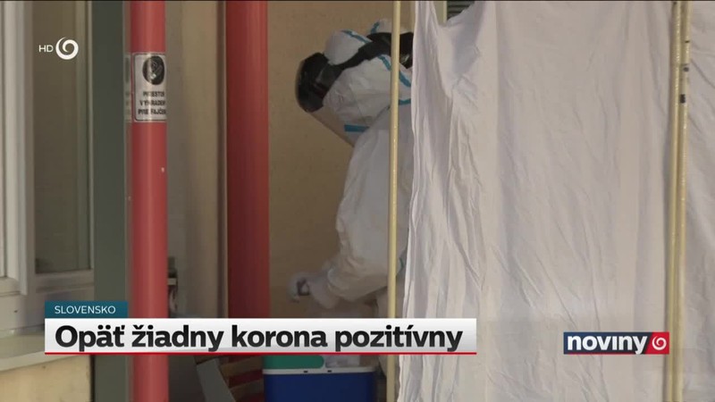 Opäť žiadny korona pozitívny