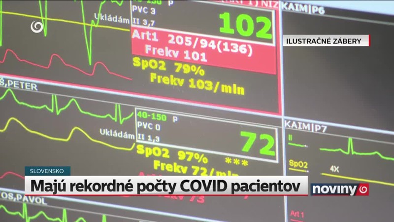 Majú rekordné počty COVID pacientov