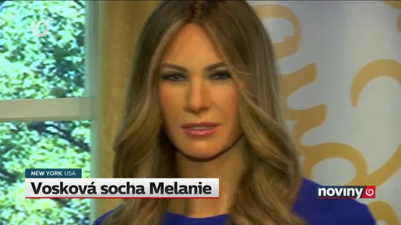 Vosková socha Melanie