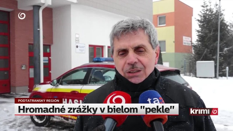 Hromadné zrážky v bielom "pekle"